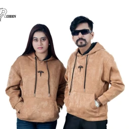 Tesla imported Fog Couple Hoodie (Light Brown)