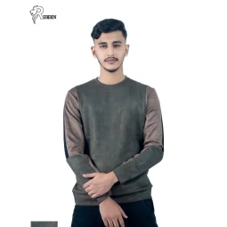 Round Neck Sweatshirt (Olive)